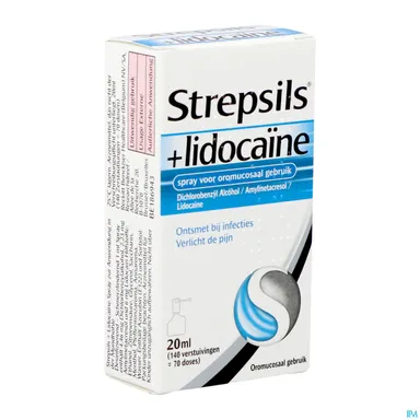 Strepsils Lidocaine Spray Keel 20ml