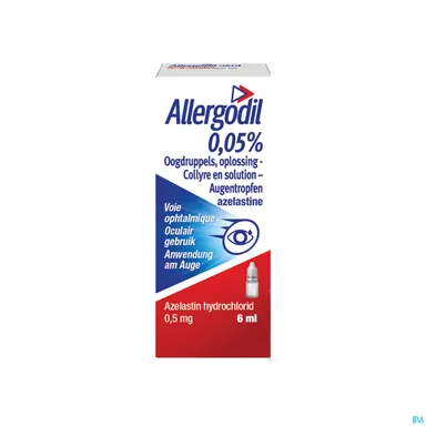 Allergodil oogdruppels 6ml
