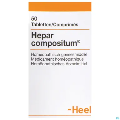 Hepar Compositum 50 tabletten