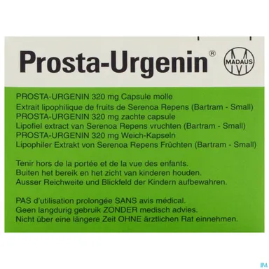 Prosta-Urgenin 320mg 30 Capsules