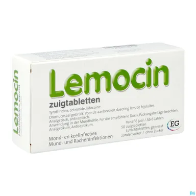 Lemocin 50 Comprimés à Sucer