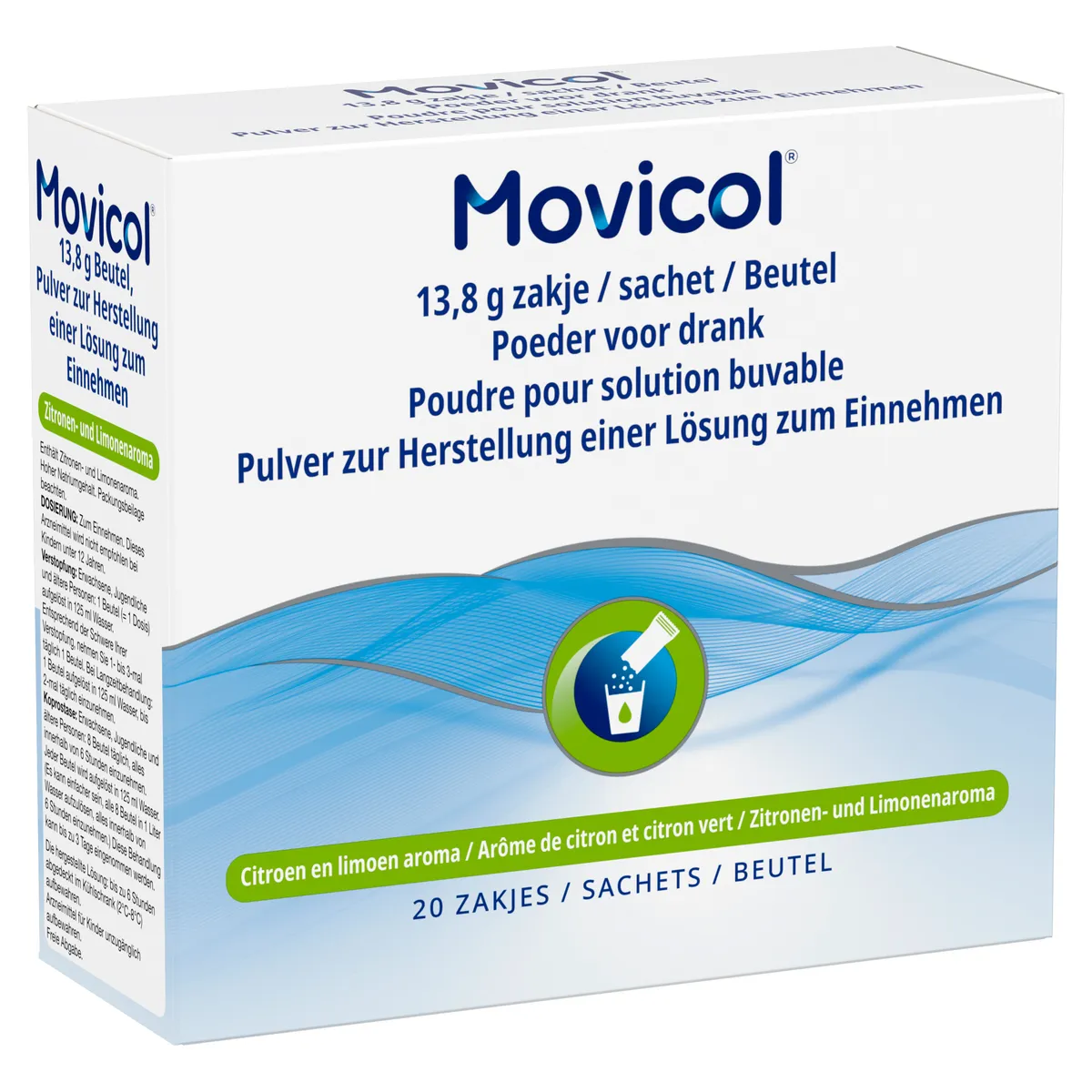 Movicol Poeder voor Drinkbare Oplossing 20 Zakjes
