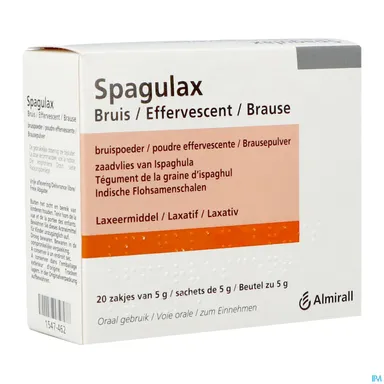 Spagulax Poeder Bruisend Zakjes 20x5g