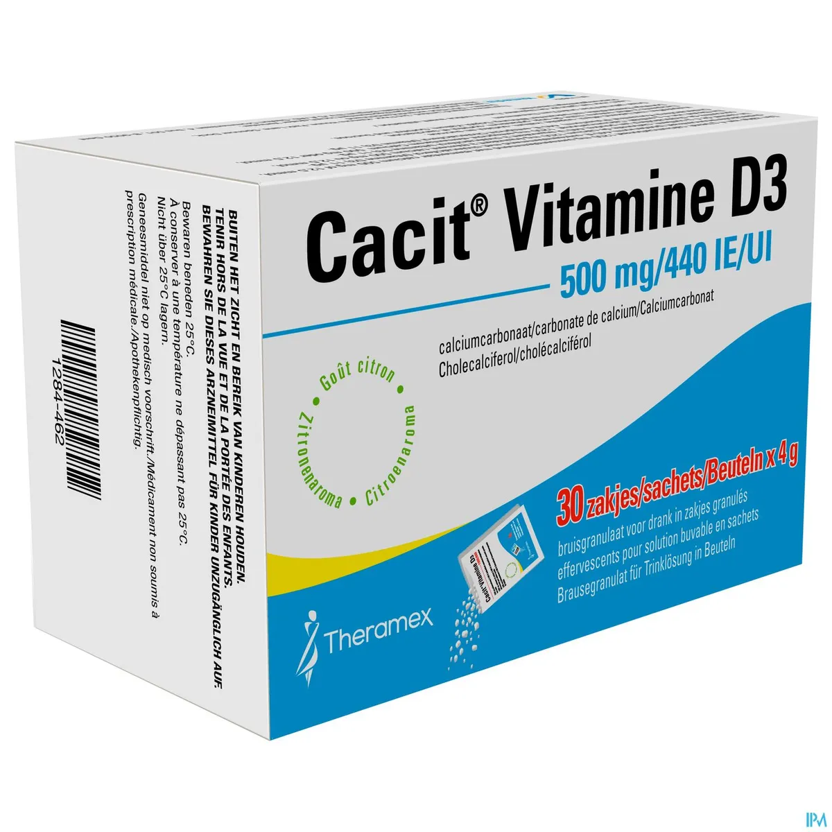 Cacit Vitamine D3 500/440 30 Zakjes