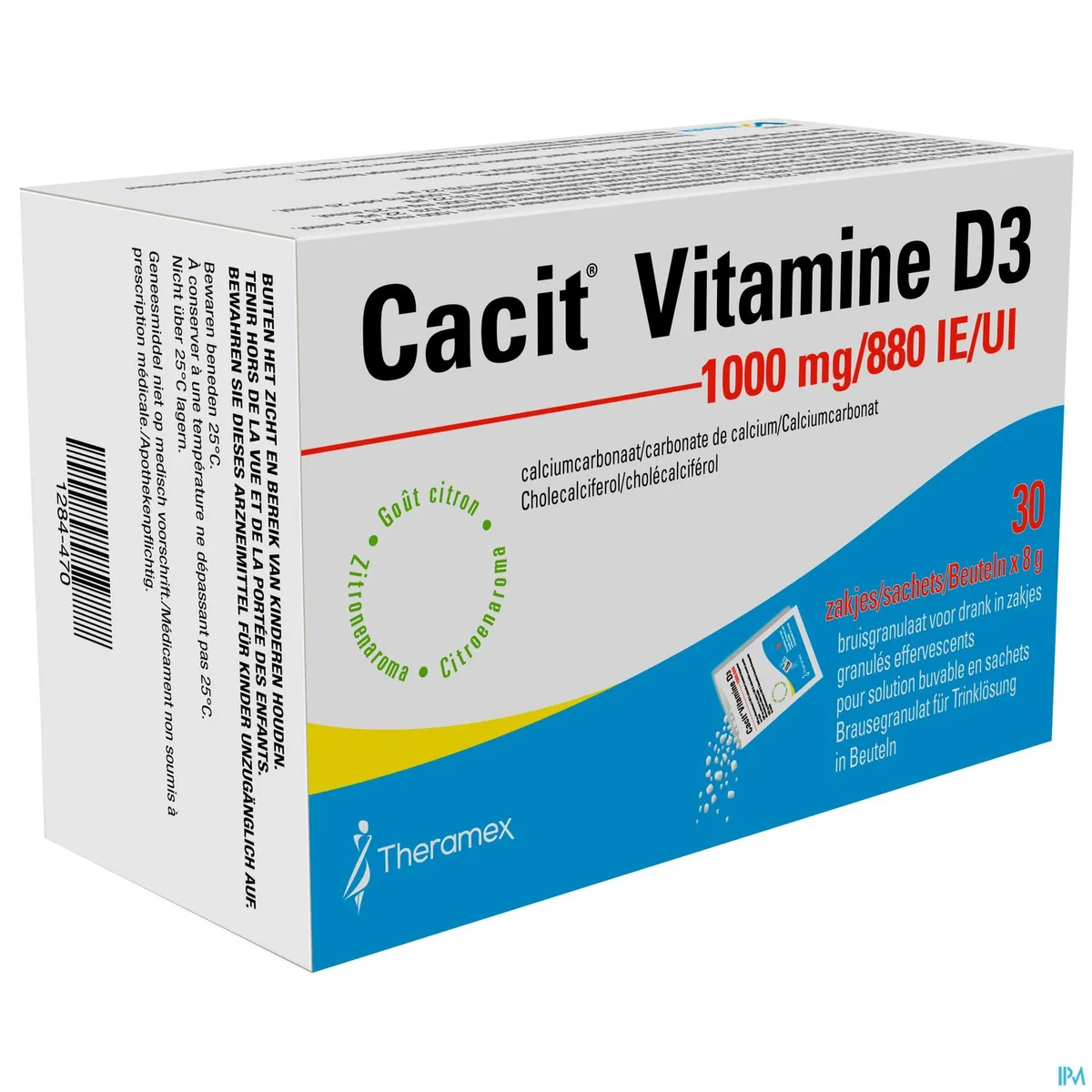 Cacit Vitamine D3 1000/880 30 zakjes