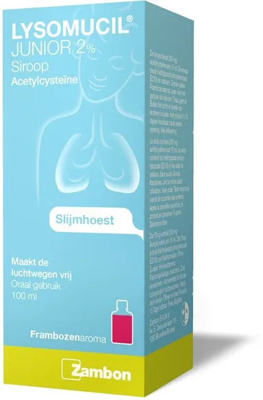 Lysomucil Junior 2% Siroop 100ml