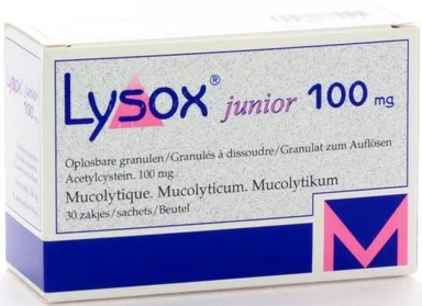 Lysox Junior 100mg 30 Sachets