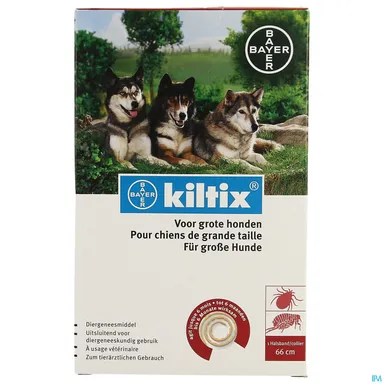 Kiltix Collier A/puce 66cm Chien