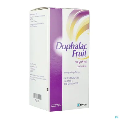 Duphalac Fruit Siroop Zakjes 20x15ml