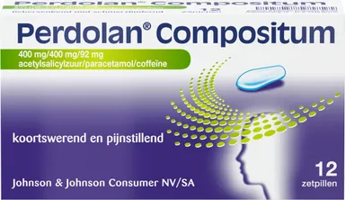 Perdolan Compositum Volwassenen 12 Zetpillen