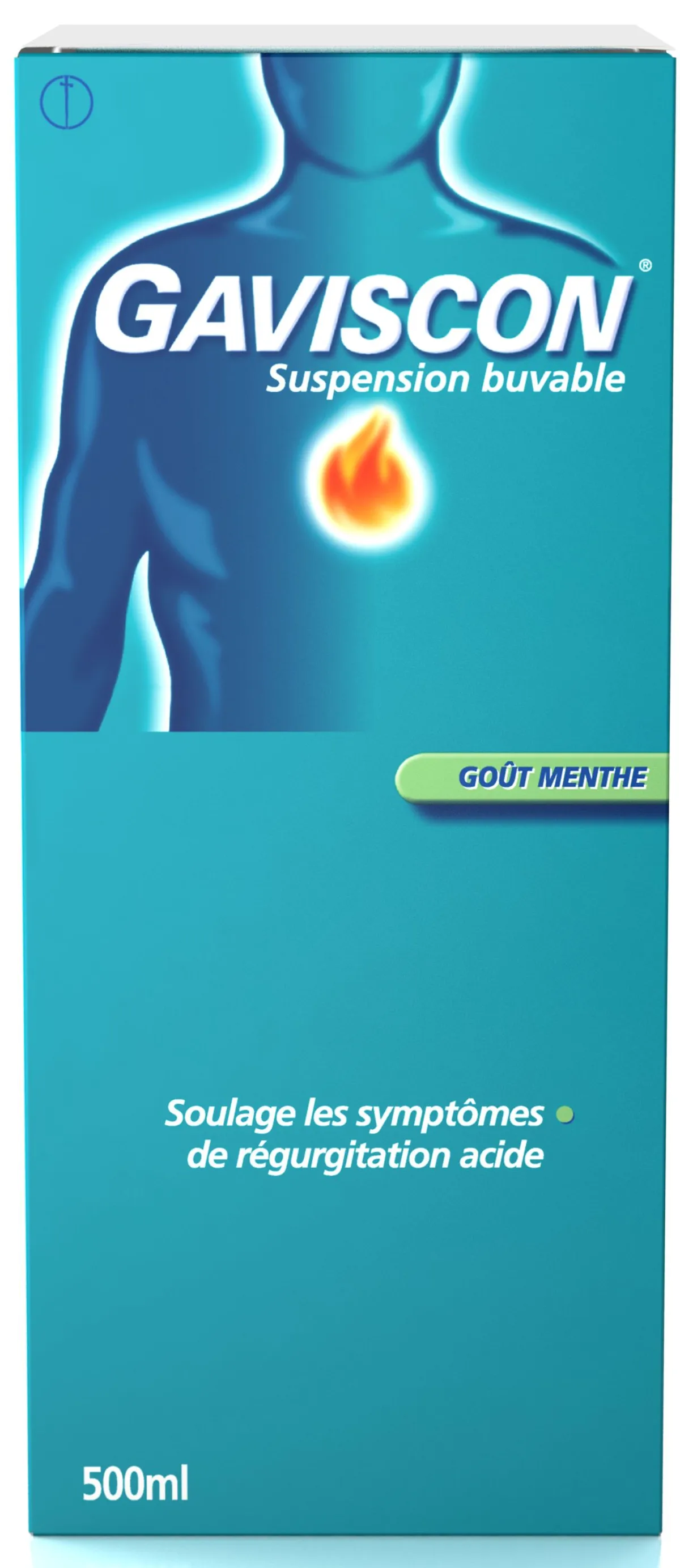 Gaviscon Drinkbare Suspensie Munt 500ml