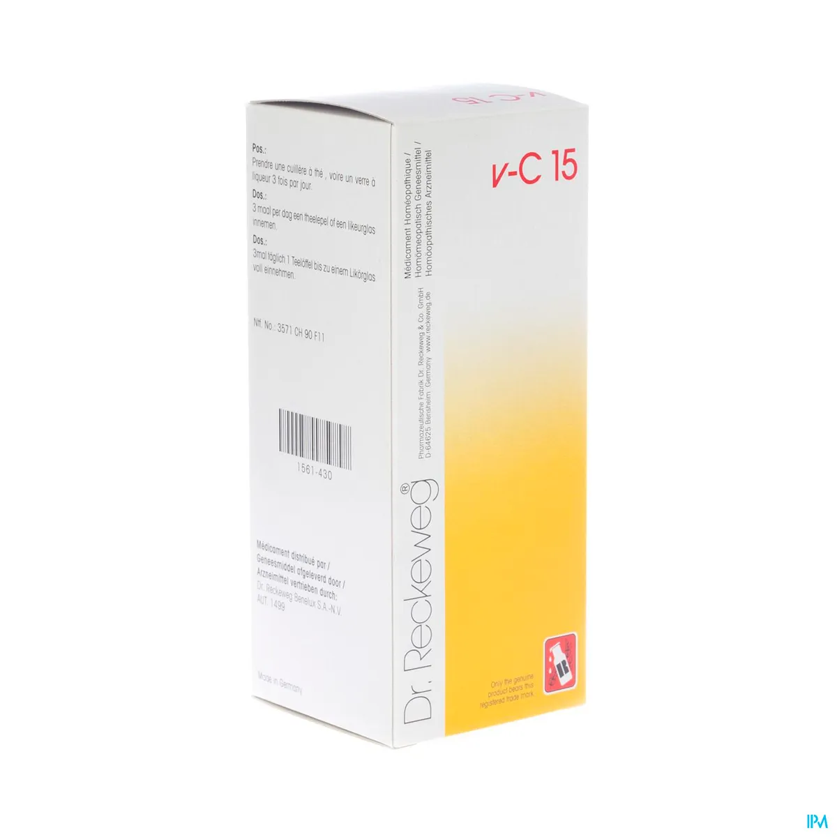 Dr. Reckeweg V-C 15 Siroop 250ml