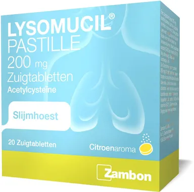 Lysomucil 200mg 20 Zuigtabletten