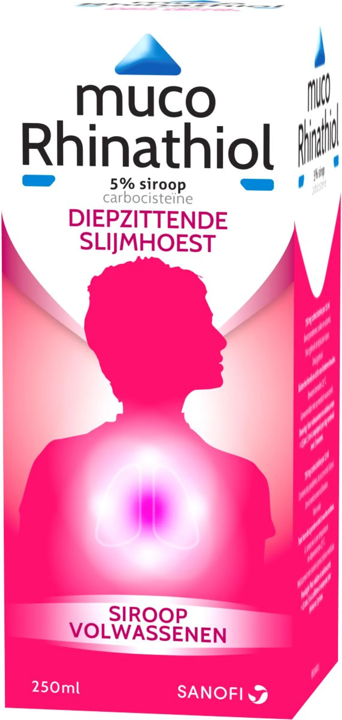 Muco Rhinathiol 5% Siroop Volwassene 250ml