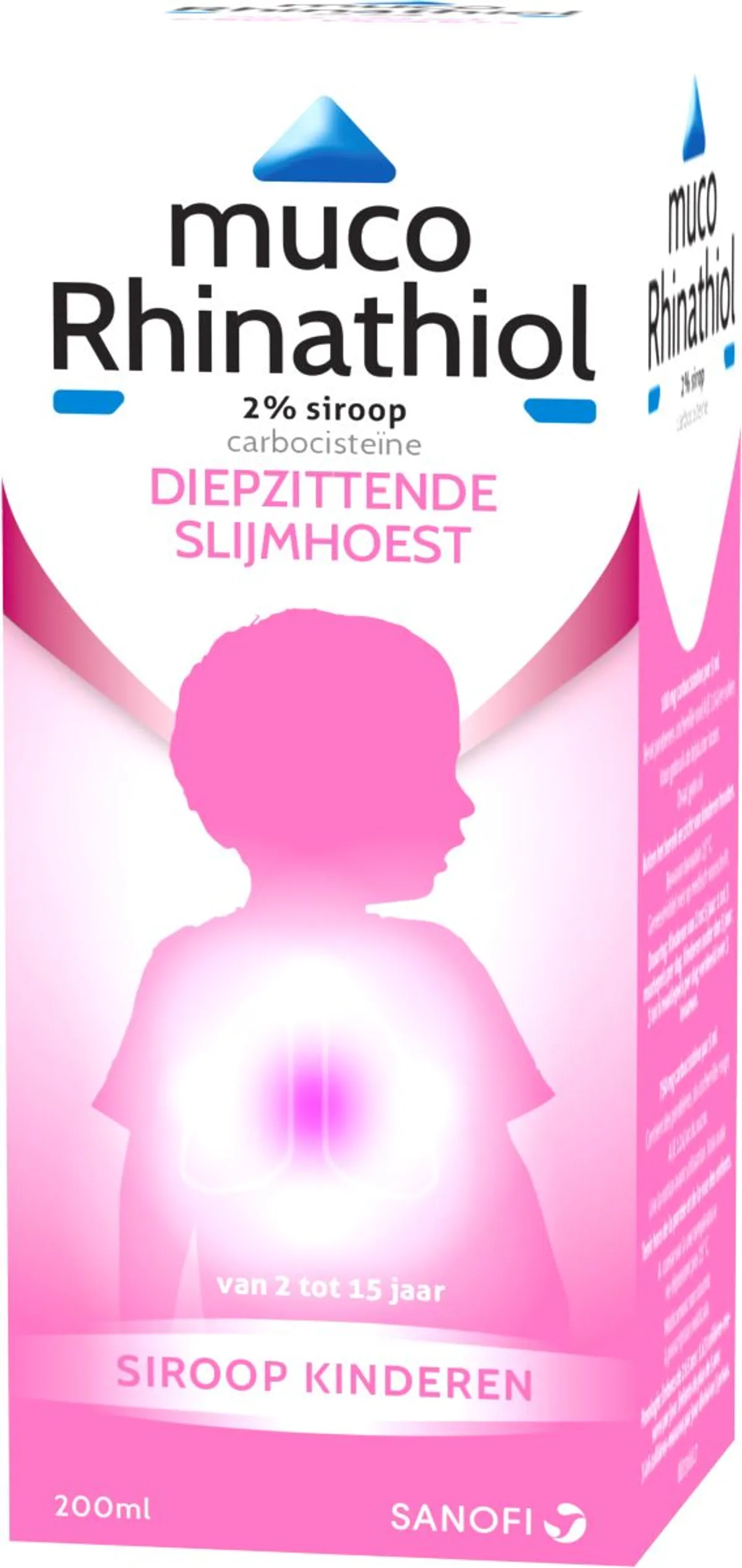 Muco Rhinathiol 2% Siroop Kind 200 ml