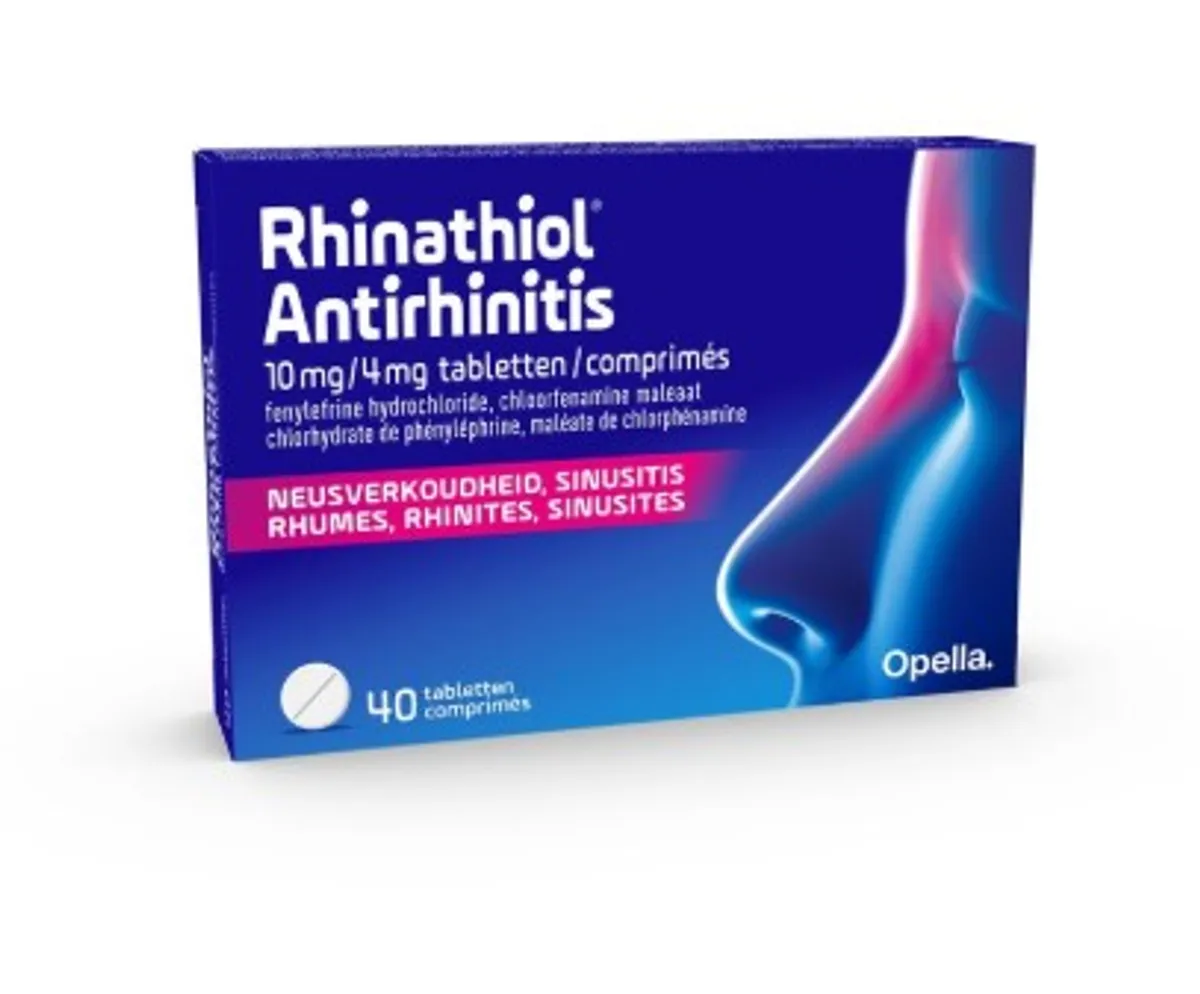 Rhinathiol Antirhinitis 40 Comprimés