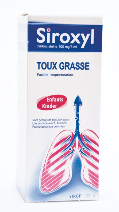 Siroxyl Enfants 100mg/5ml Sirop 125ml