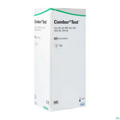 Combur 9 Test Strips 100 04510046040