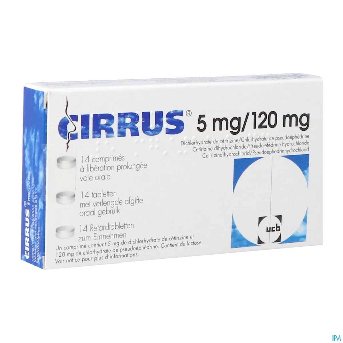 Cirrus 5mg/120mg 14 Tabletten