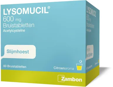 Lysomucil 600mg 60 Bruistabletten