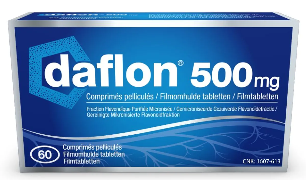 Daflon 500mg 60 Comprimés
