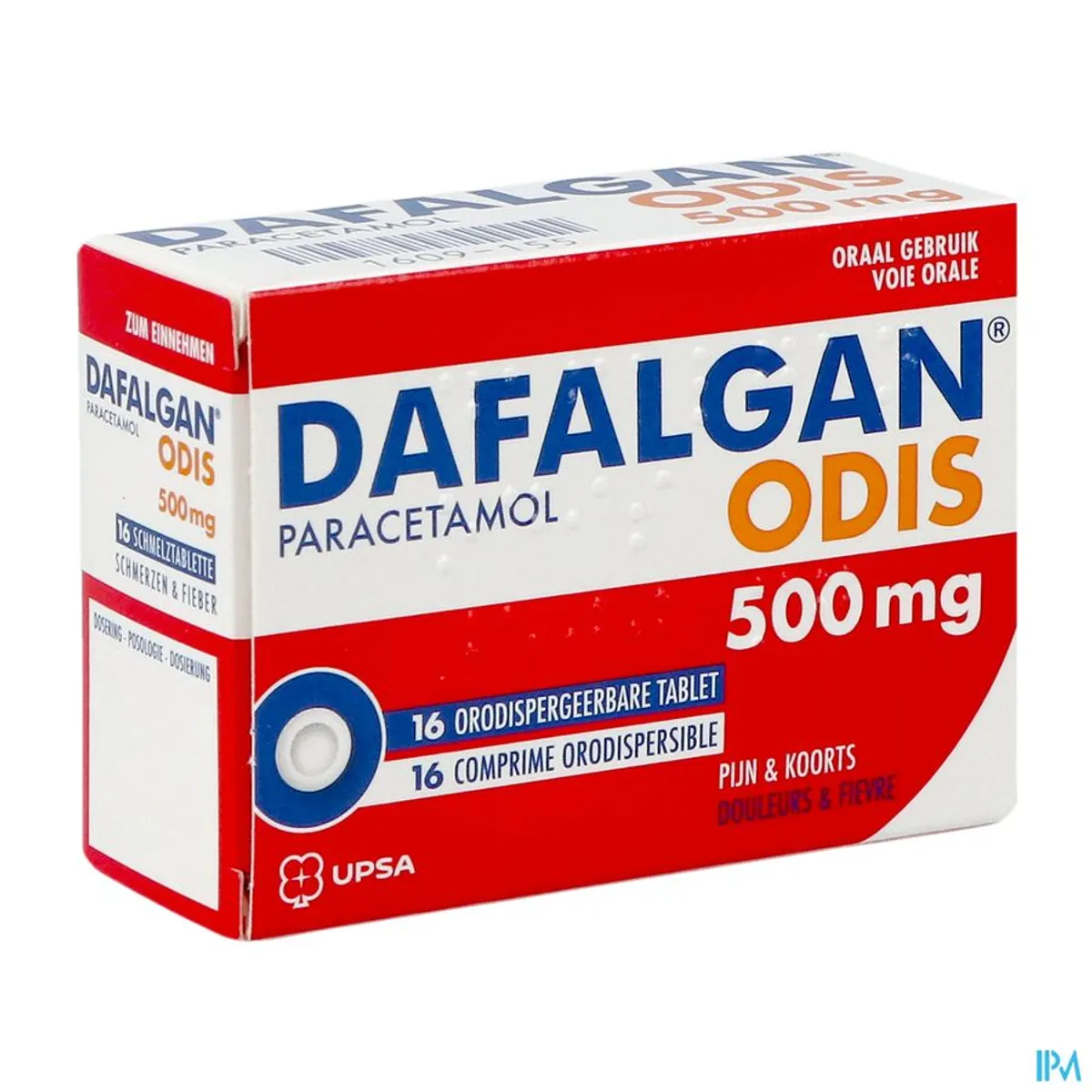 Dafalgan ODIS 16 Comprimés Orodispersibles