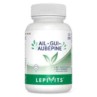 Lepivits Knoflook Maretak Meidoorn 250 Capsules