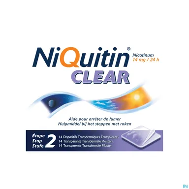 NiQuitin Clear 14mg 14 Patches