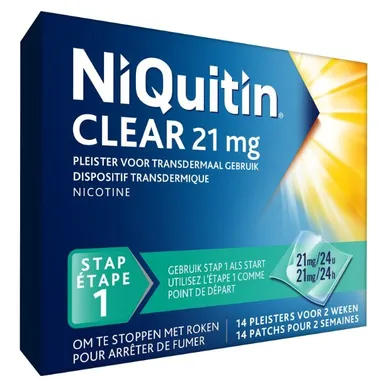 NiQuitin Clear 21mg 14 Patches