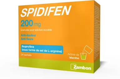 Spidifen 200mg 24 Sachets de Granulés