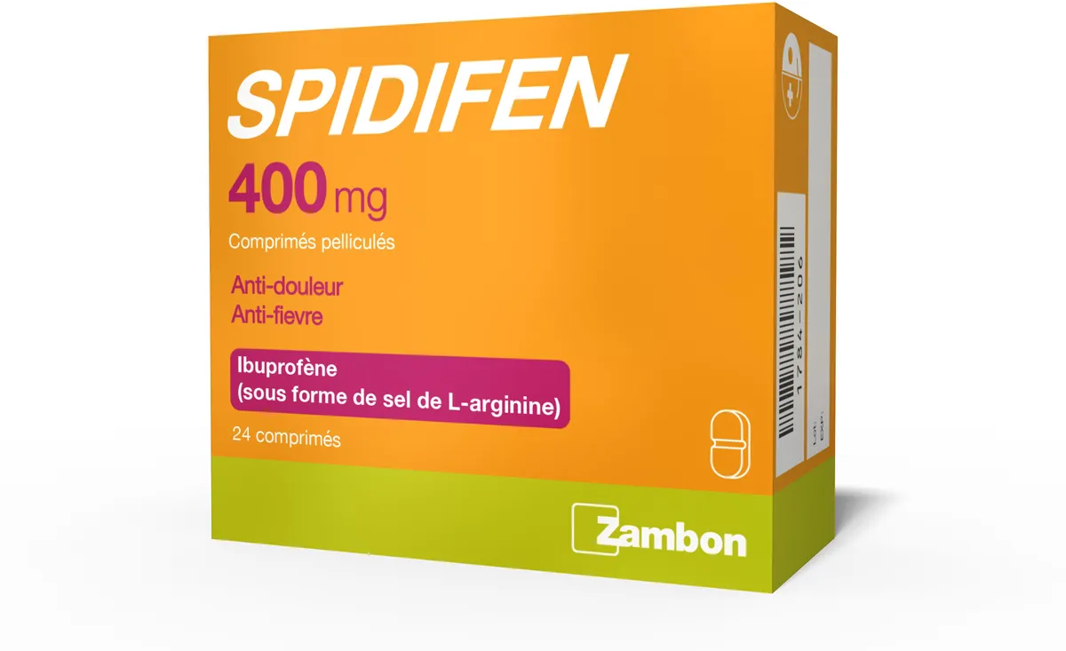 Spidifen 400mg 24 Comprimés