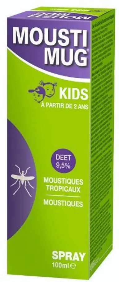 Moustimug 9,5% Deet Spray 100ml
