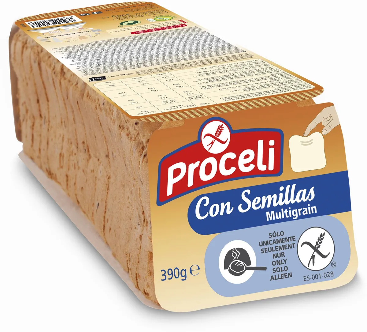 Proceli Pain Multigrain Rte 390g 3501