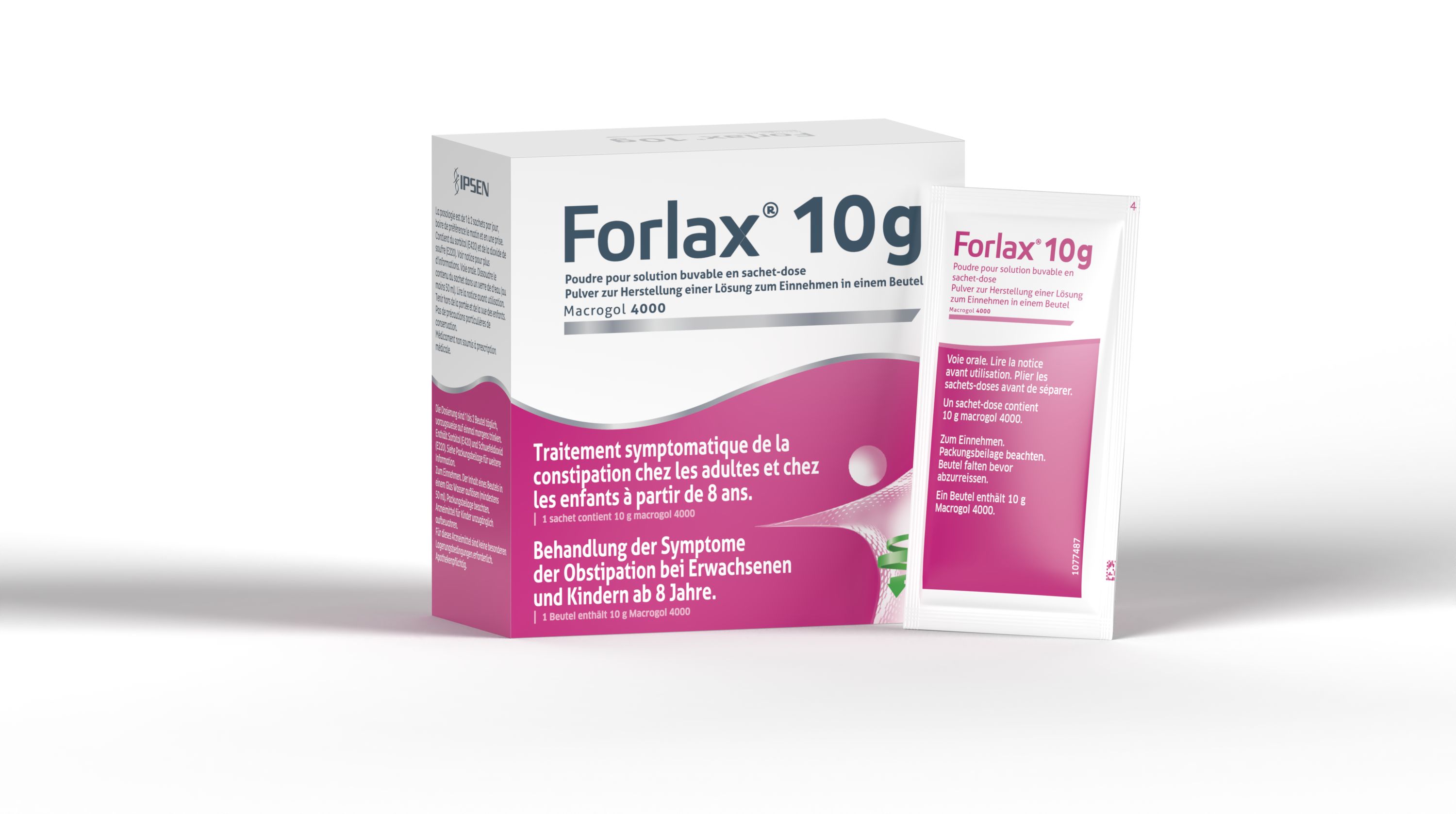 Forlax 10g 20 Sachets - Constipation | Pharmacie en ligne - Medi-Market