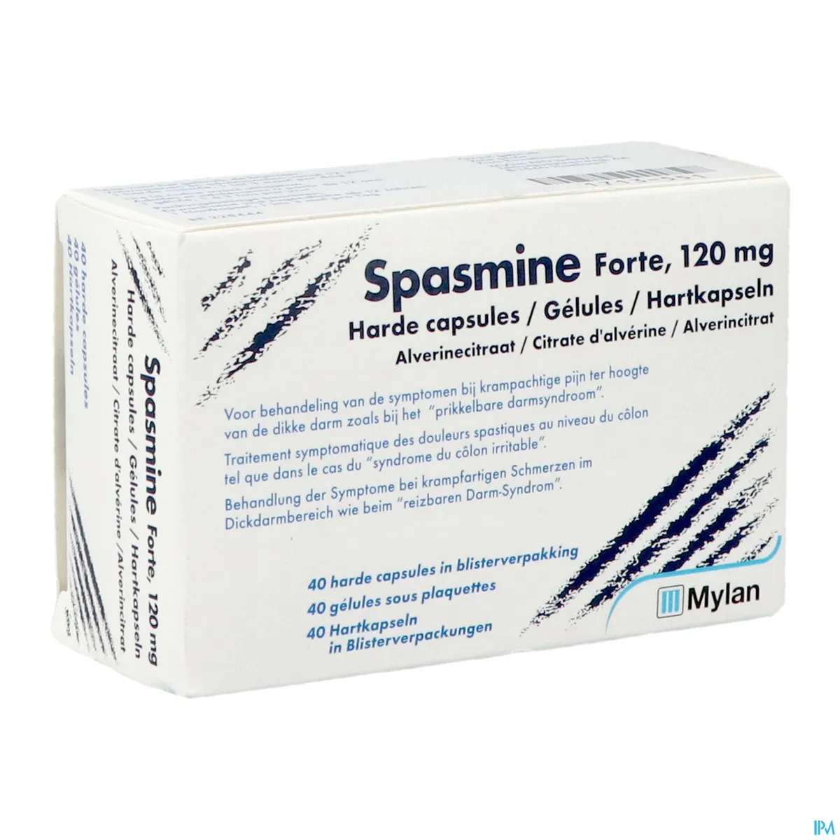 Spasmine Forte 120mg 40 Capsules
