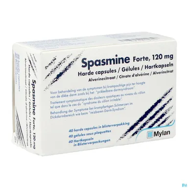 Spasmine Forte 120mg 40 Capsules
