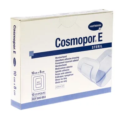 Hartmann Cosmopor E Pansements Stéril 10cmx8cm 10 Pièces