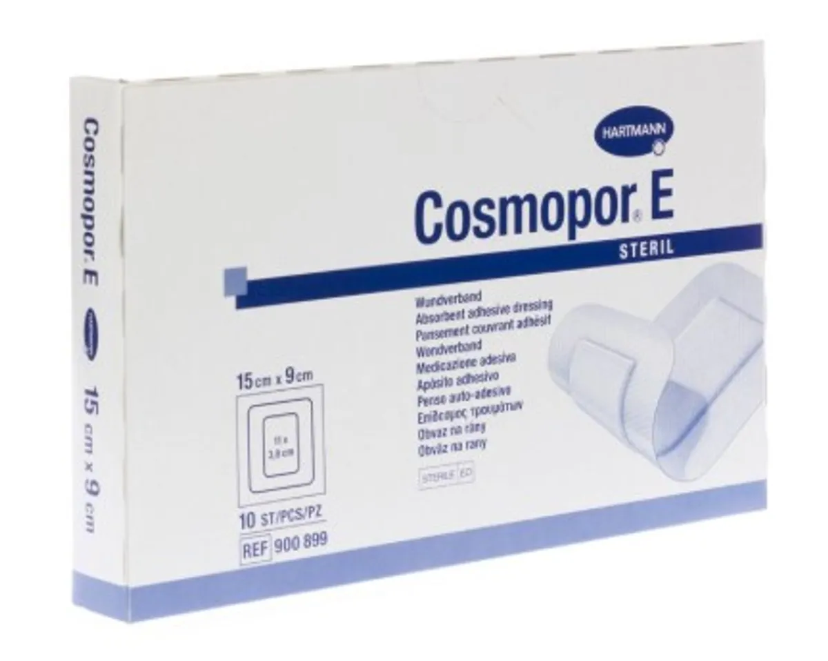 Hartmann Cosmopor E 10 Steriele Zelfklevende Pleisters 15,0 x 9 cm