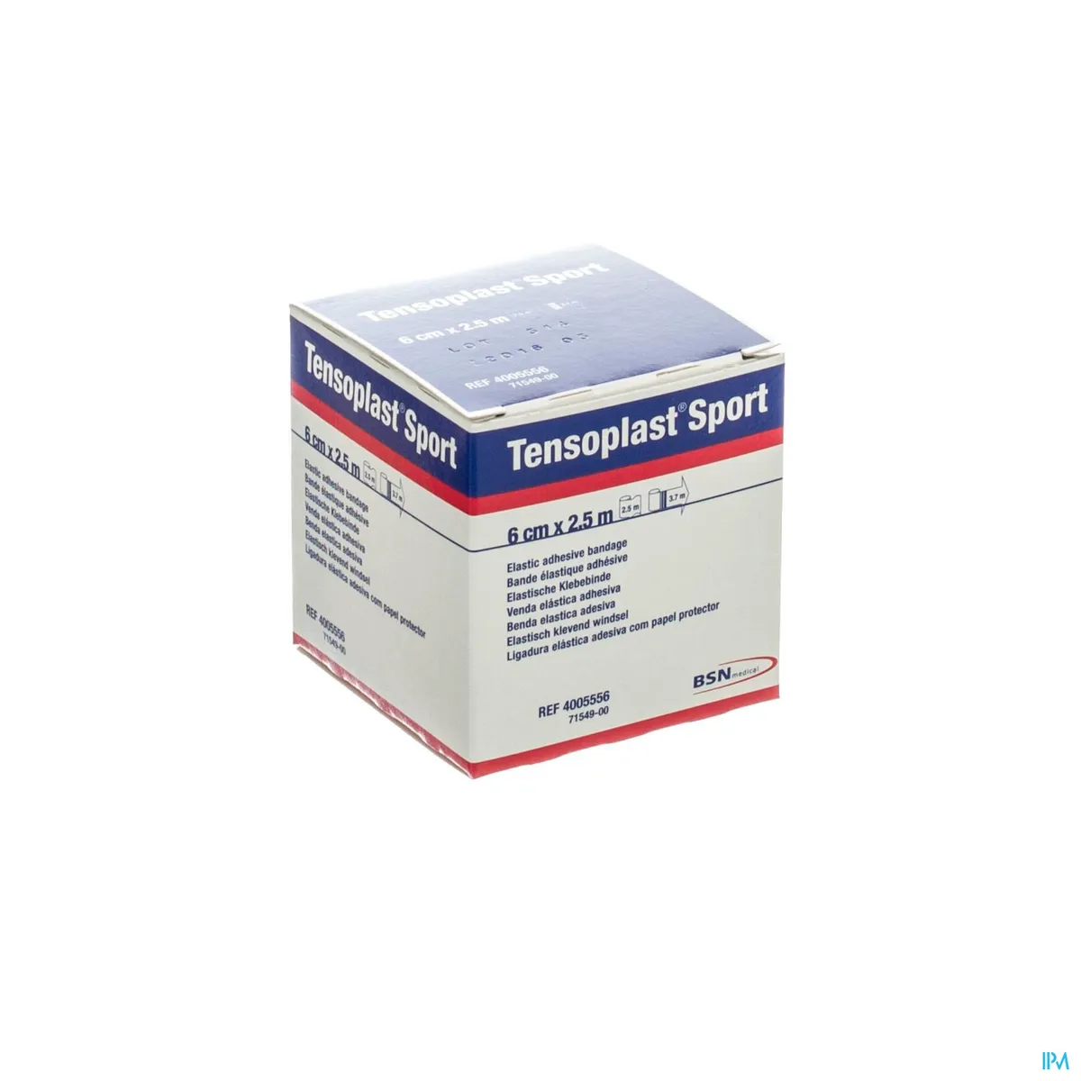 Tensoplast Sport Elastisch Klevend Verband 6cmx2,5m