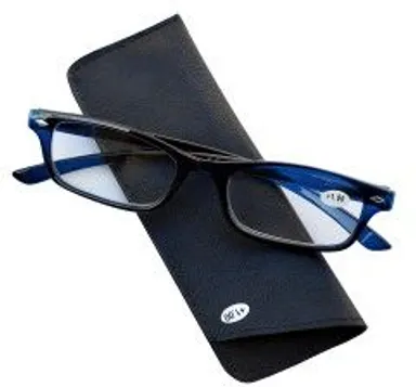 Pharmaglasses Lunettes Lecture Dioptrie +1.00 Dark Blu