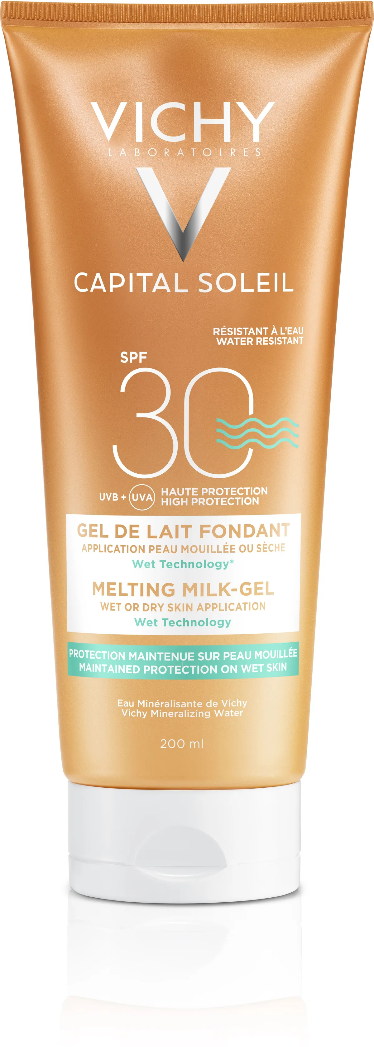 Vichy Capital Soleil Gel Lait Ultra Fondant IP30 200ml