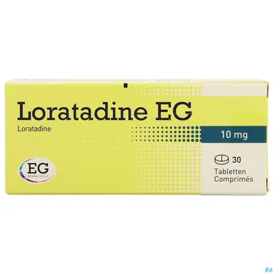 Loratadine EG 30 Comprimés x10mg