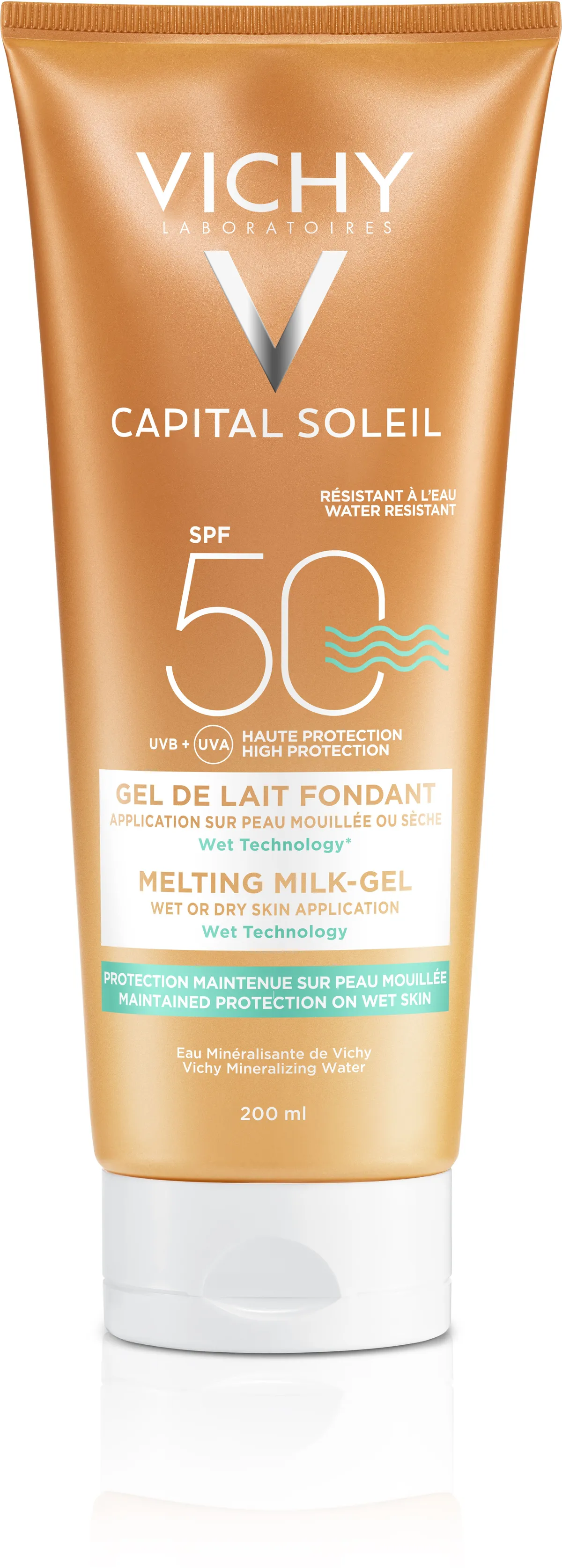 Vichy Ideal Soleil Gel Lait Ultra Fondant IP50 200ml