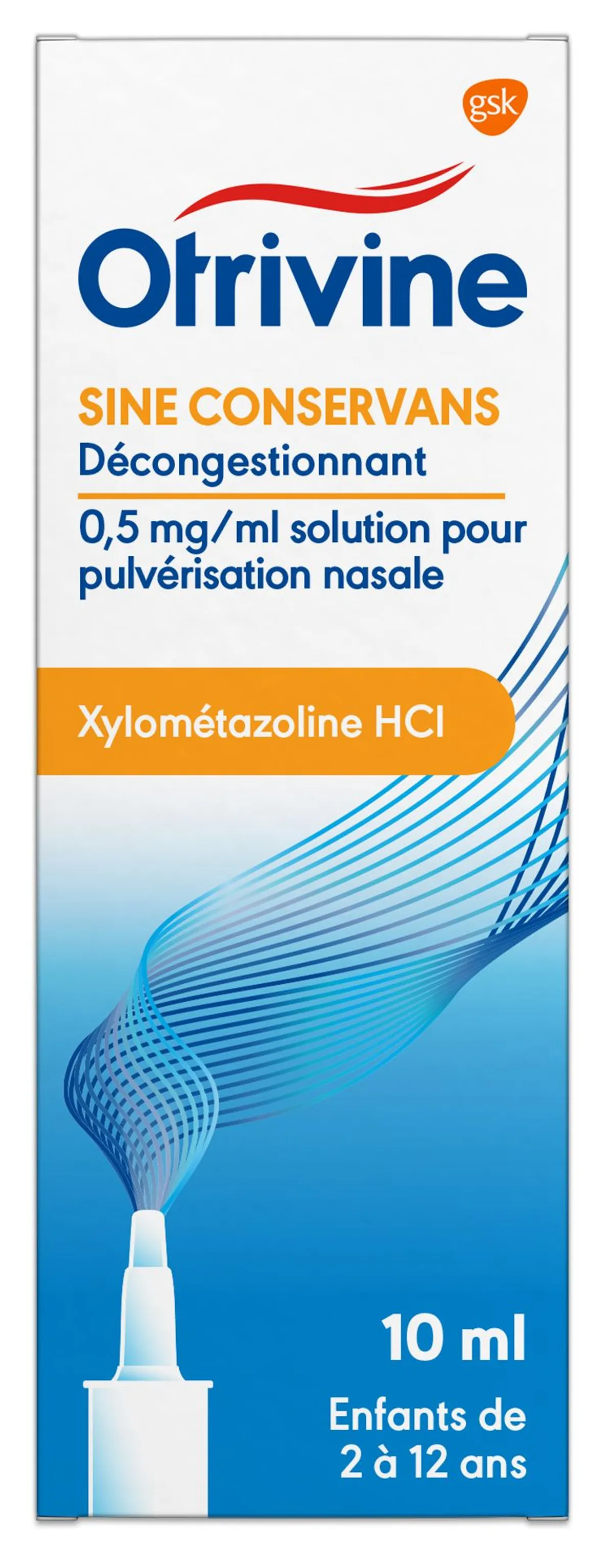 Otrivine Anti-Rhinitis 0,5/1000 Spray 10ml