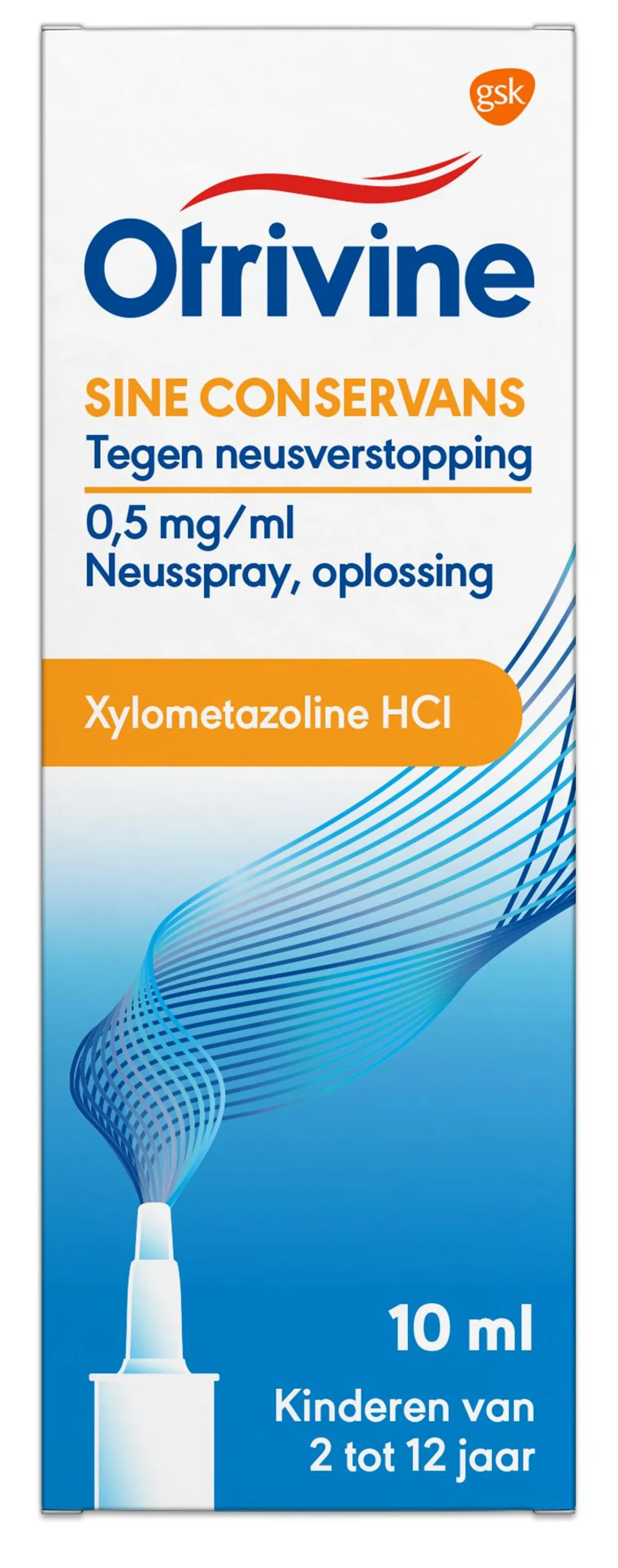 Otrivine Anti-Rhinitis 0,5/1000 Spray 10ml