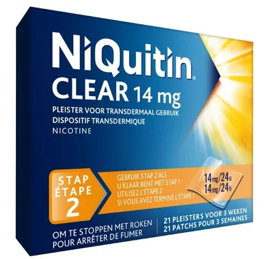 NiQuitin Clear 14mg 21 Patches