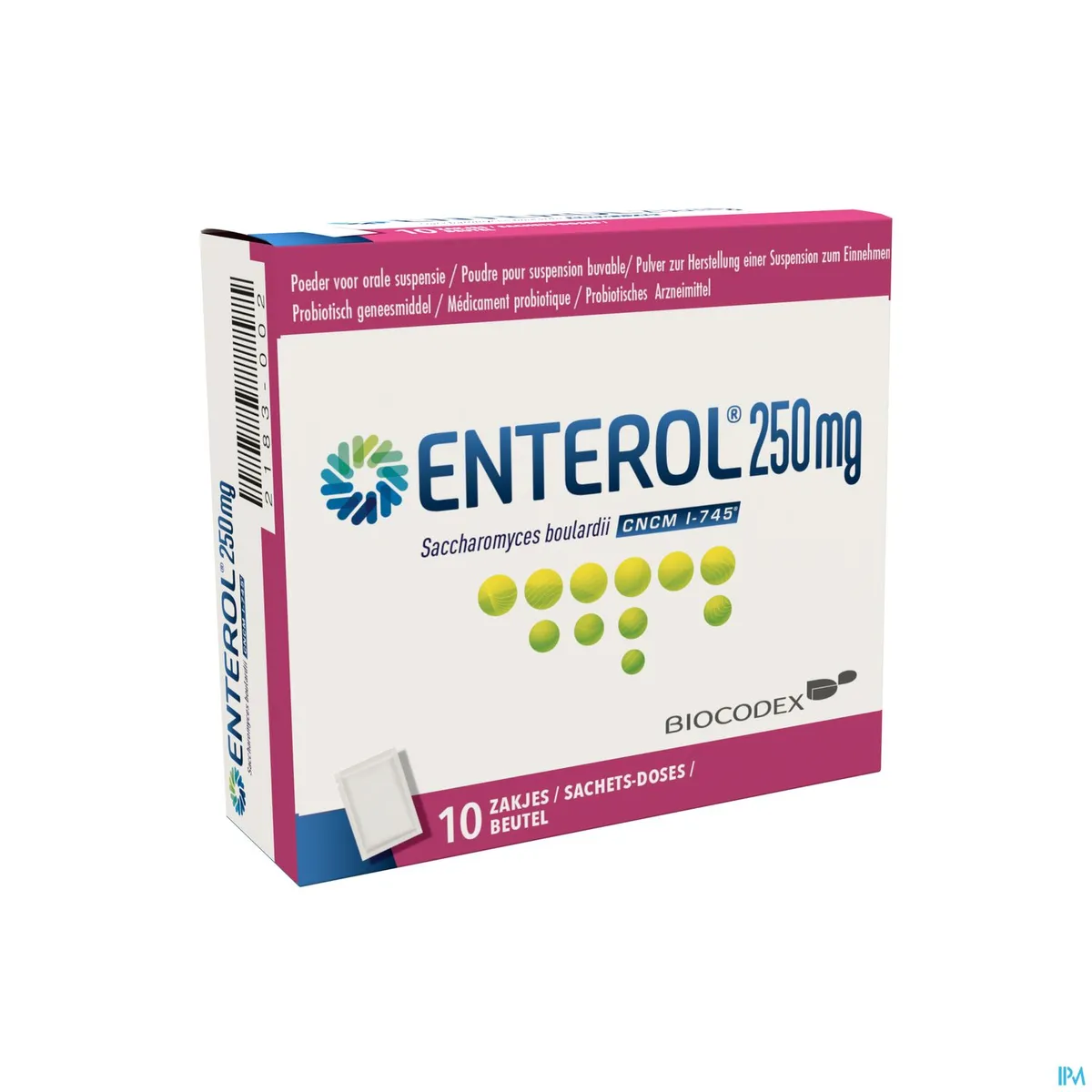 Enterol 250mg 10 zakjes
