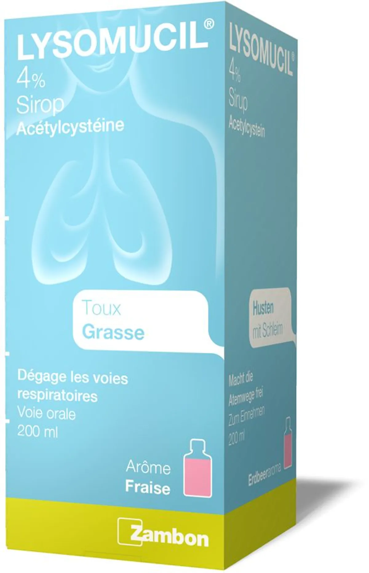 Lysomucil 4% Sirop 200ml