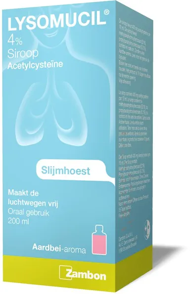 Lysomucil 4% Siroop 200ml