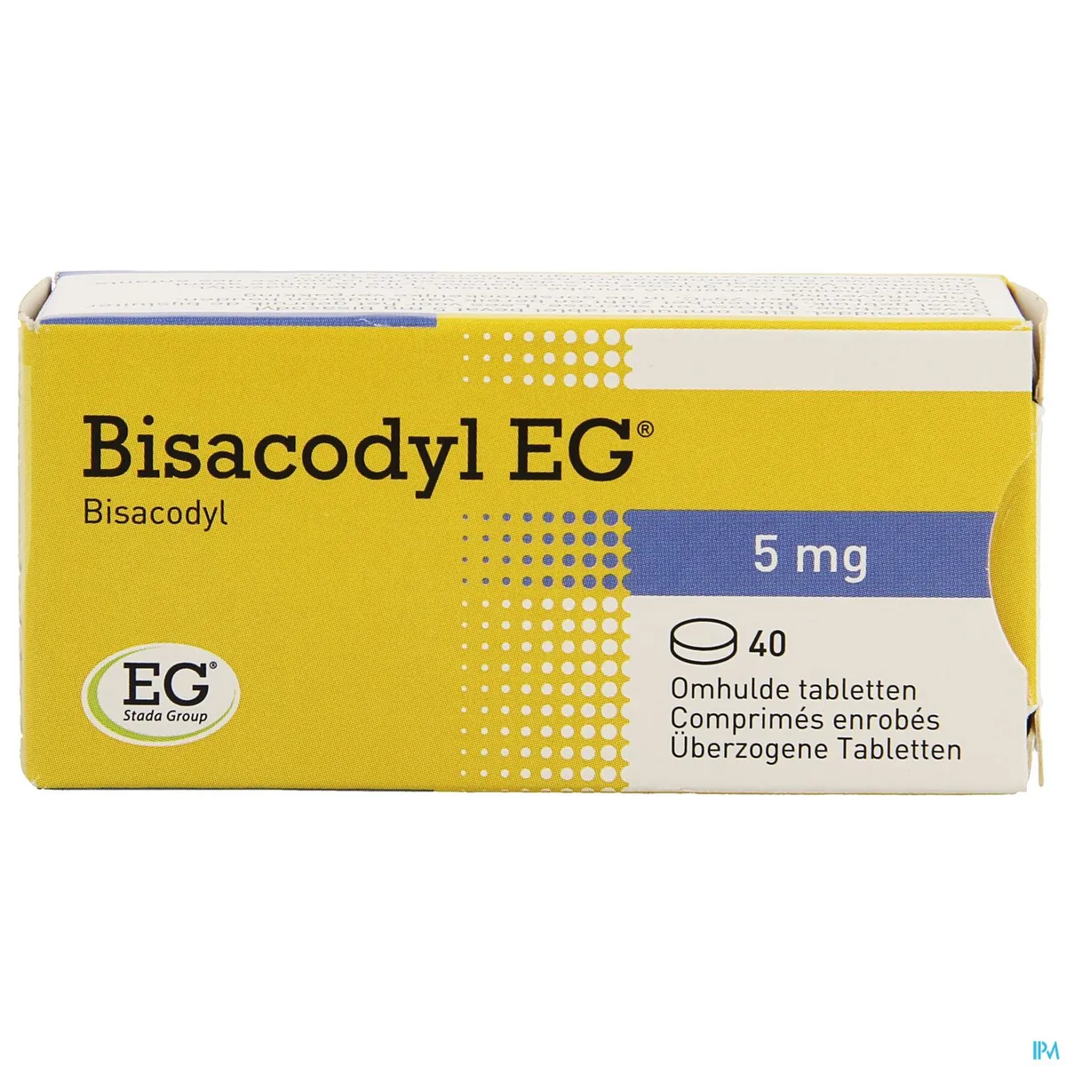 Bisacodyl EG 5mg 40 Comprimés